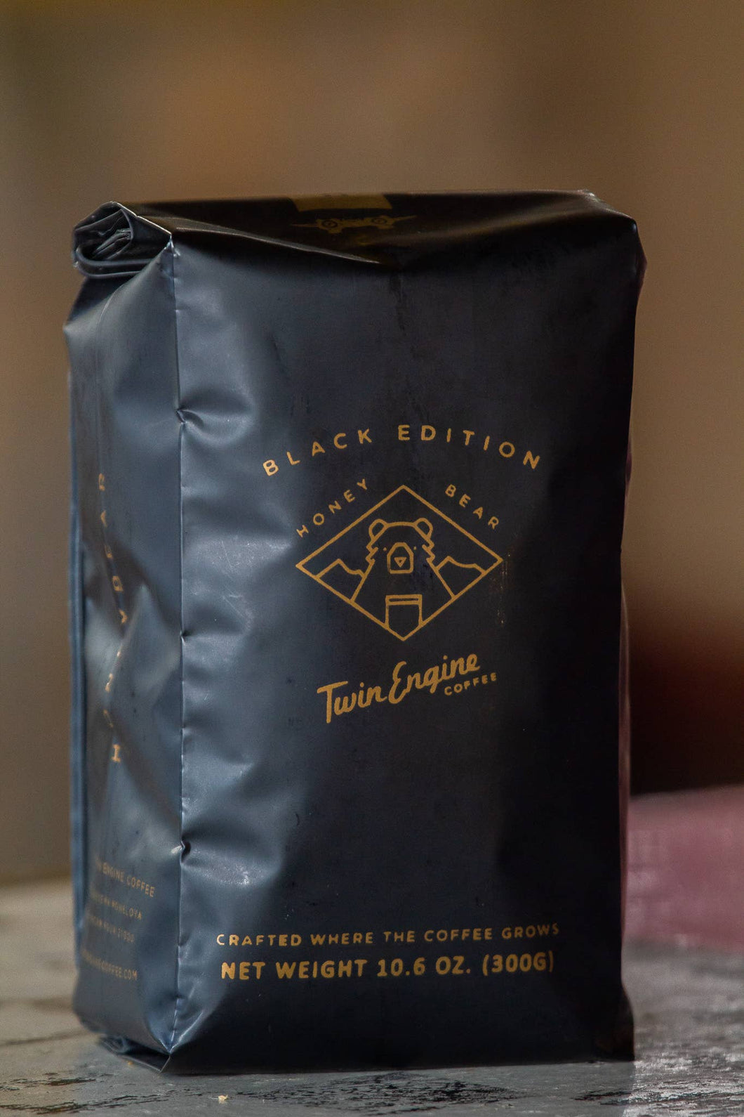 Twin Engine Coffee - Honey Bear Black / Organic Fair Trade Specialty Coffee