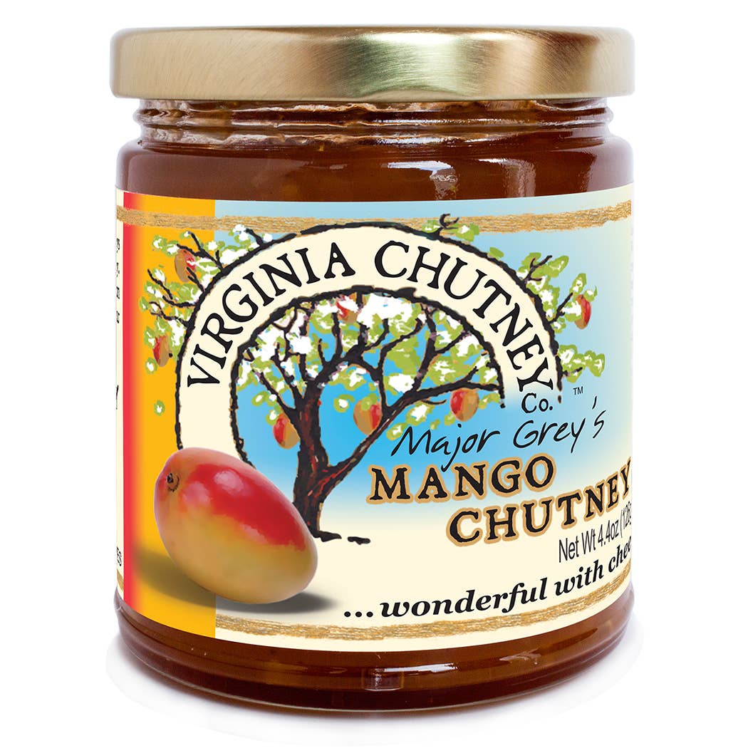 Virginia chutney-Major Grey's Mango Chutney 4.4oz