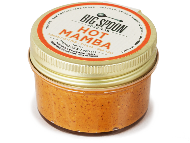 Big Spoon Roasters - Hot Mamba Peanut Butter: 3oz Jar