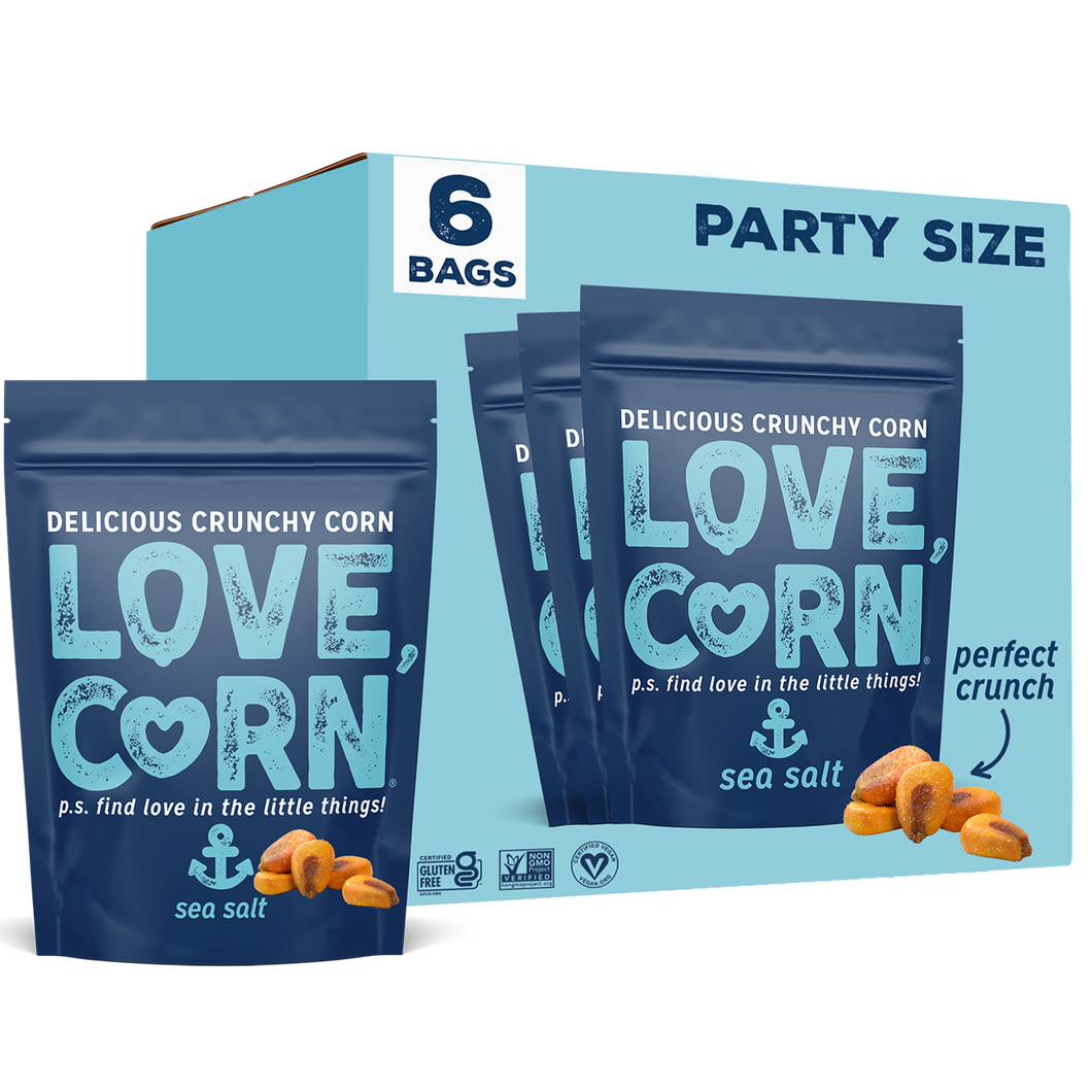 LOVE CORN Sea Salt 4oz