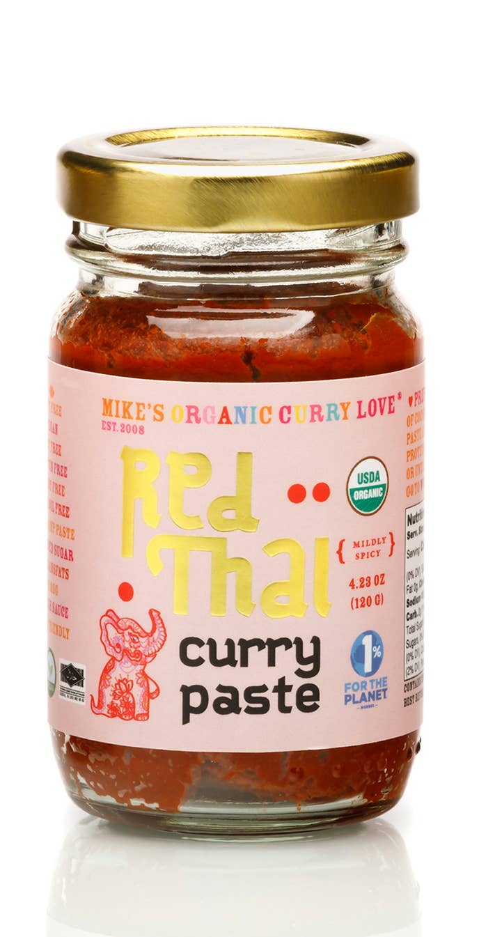 Mike's Organic Curry Love - Red Thai Curry Paste ORGANIC