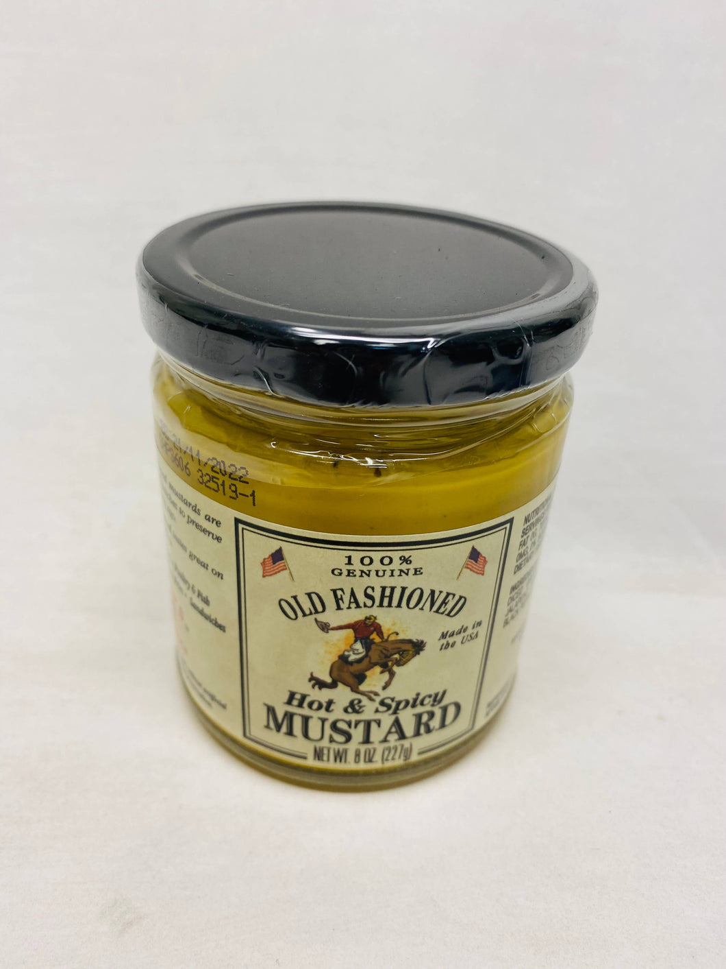 Shemps Old Fashioned Hot & Spicy Mustard - 8 oz.
