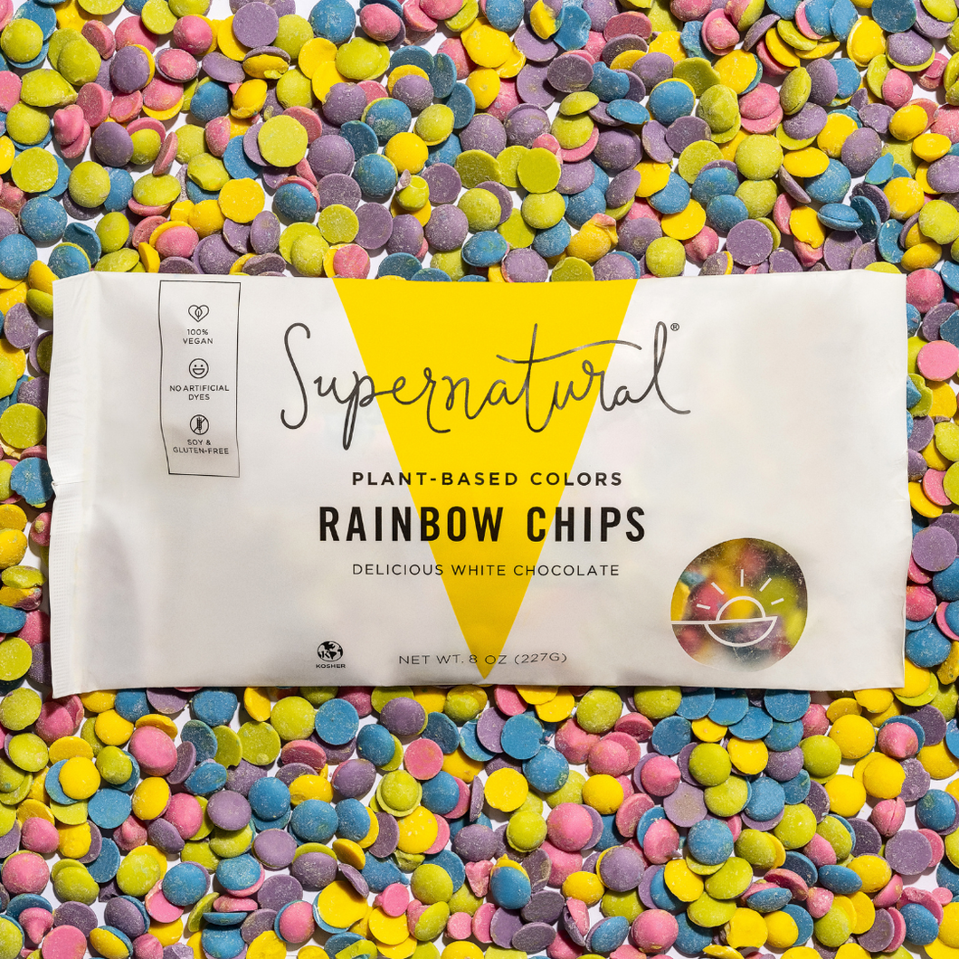 Supernatural - Dye-Free Rainbow Chocolate Chips