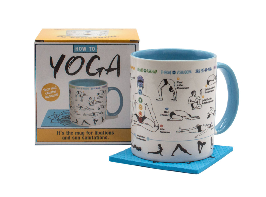 Unemployed Philosophers Guild - Yoga Poses Coffee Mug