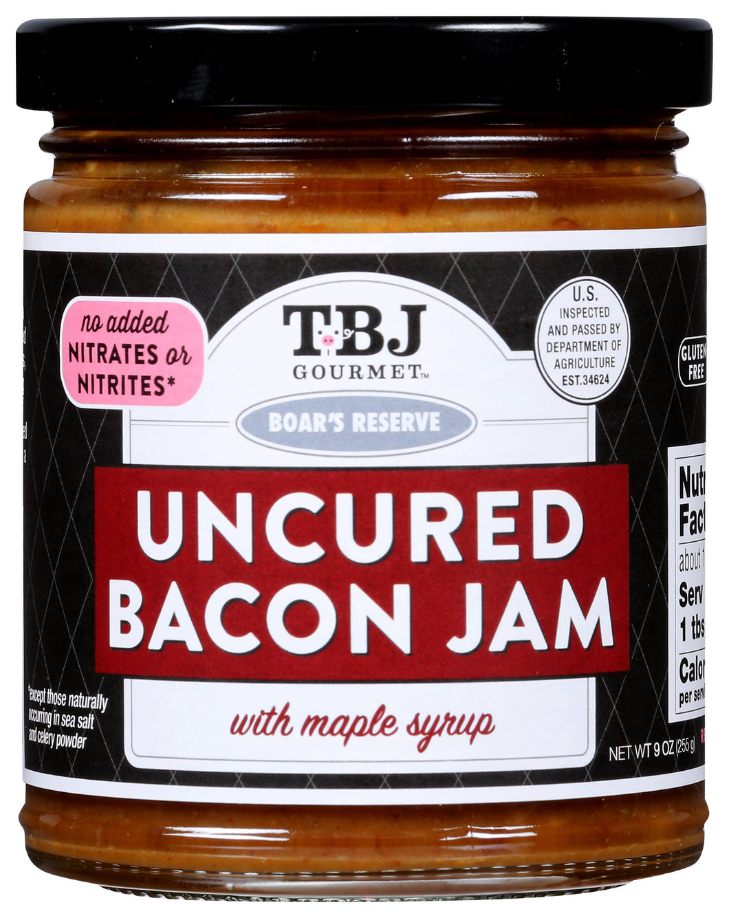 TBJ Gourmet - Maple Syrup Uncured Bacon Jam