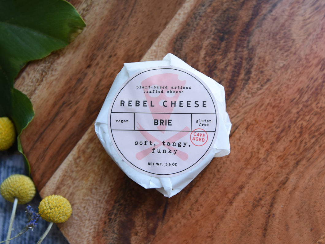 Rebel Cheese - Cave-Aged Brie Plant Based - 5.6 oz