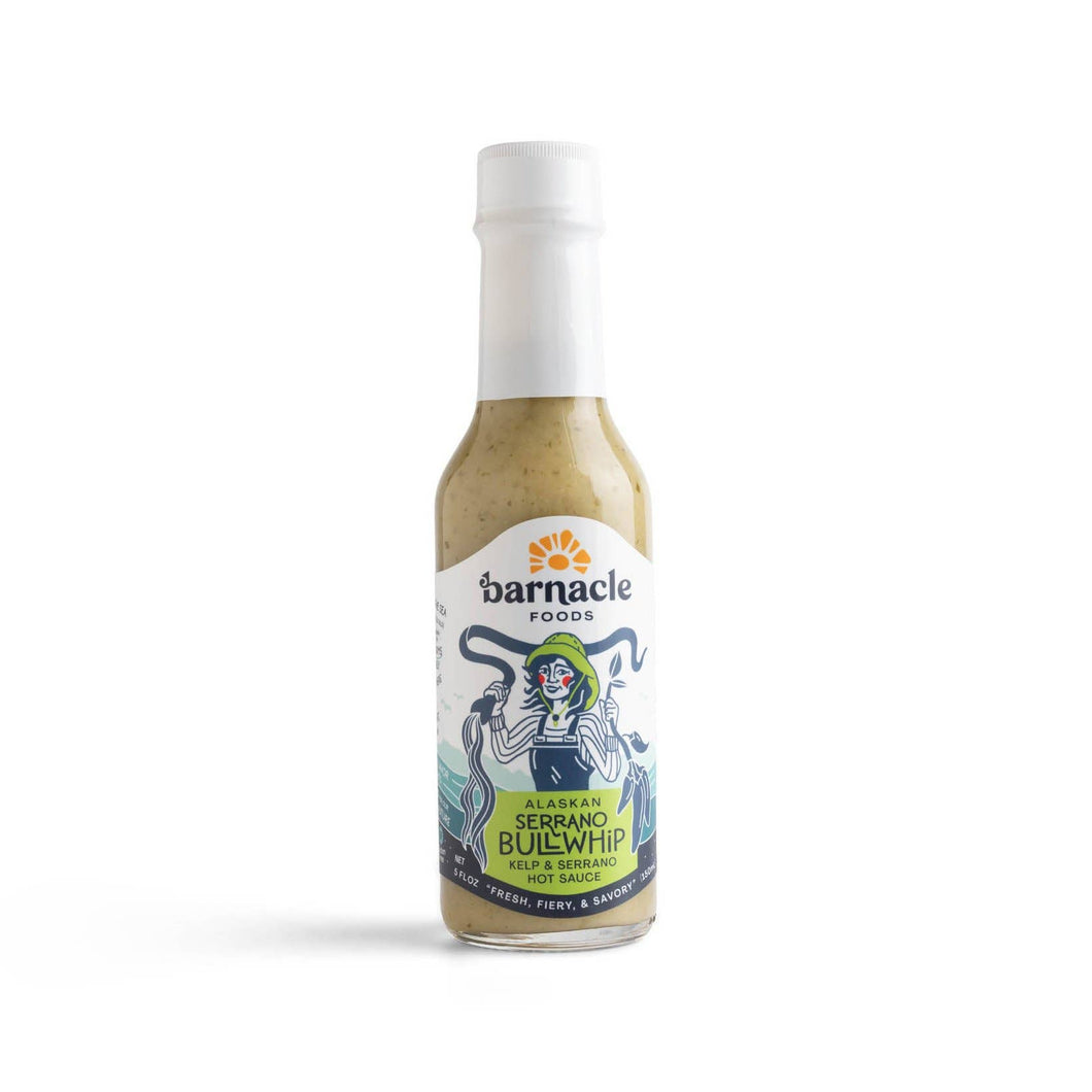 Barnacle Foods - Serrano Bullwhip Hot Sauce