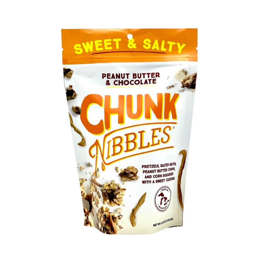 Chunk Nibbles - Peanut Butter Chocolate Chunk Nibbles