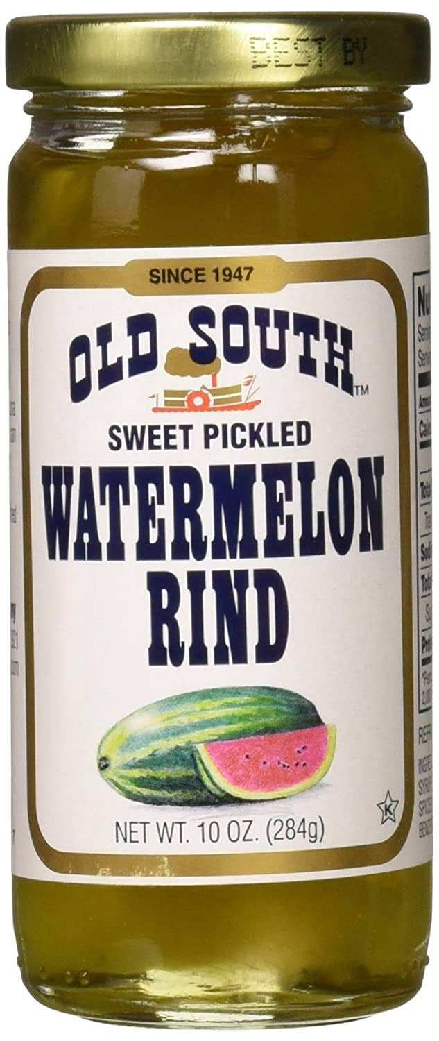 Old South Sweet Pickled Watermelon Rinds, 10 oz