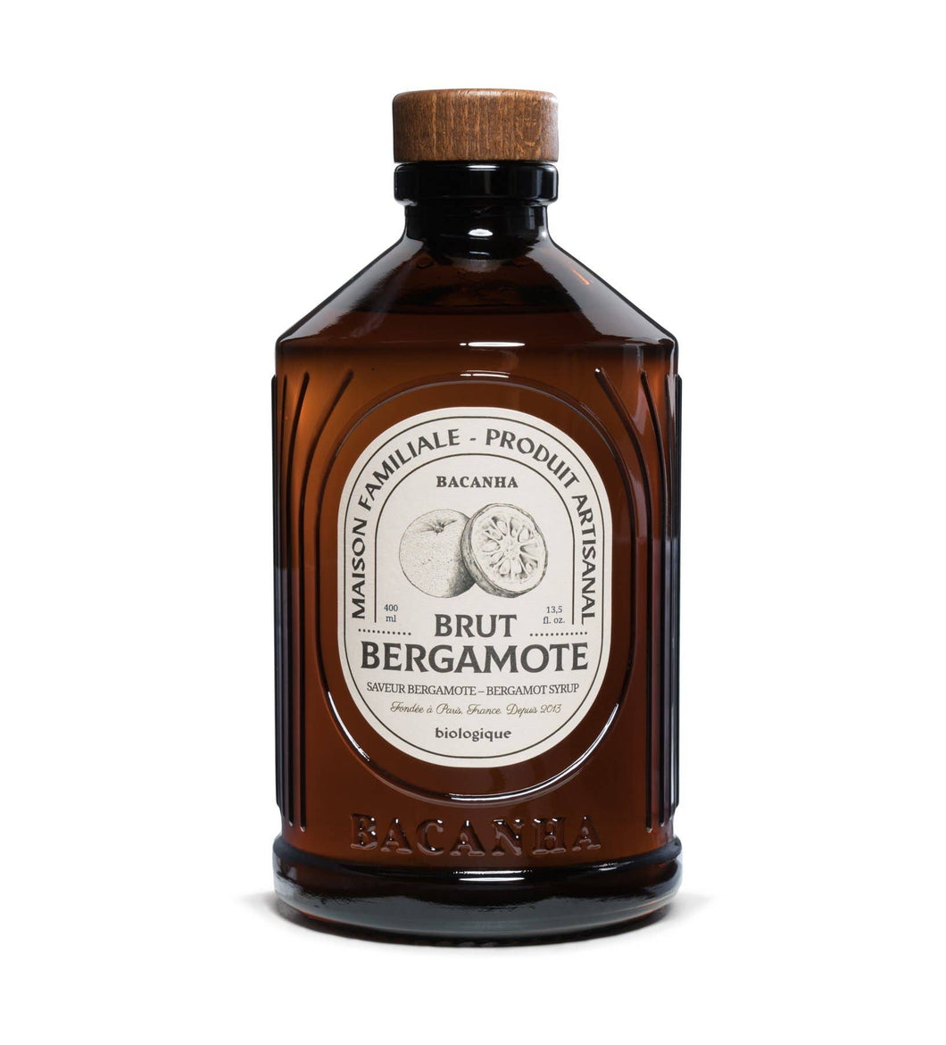 Bacanha - Sirop Bergamote Brut - Biologique - 400ml