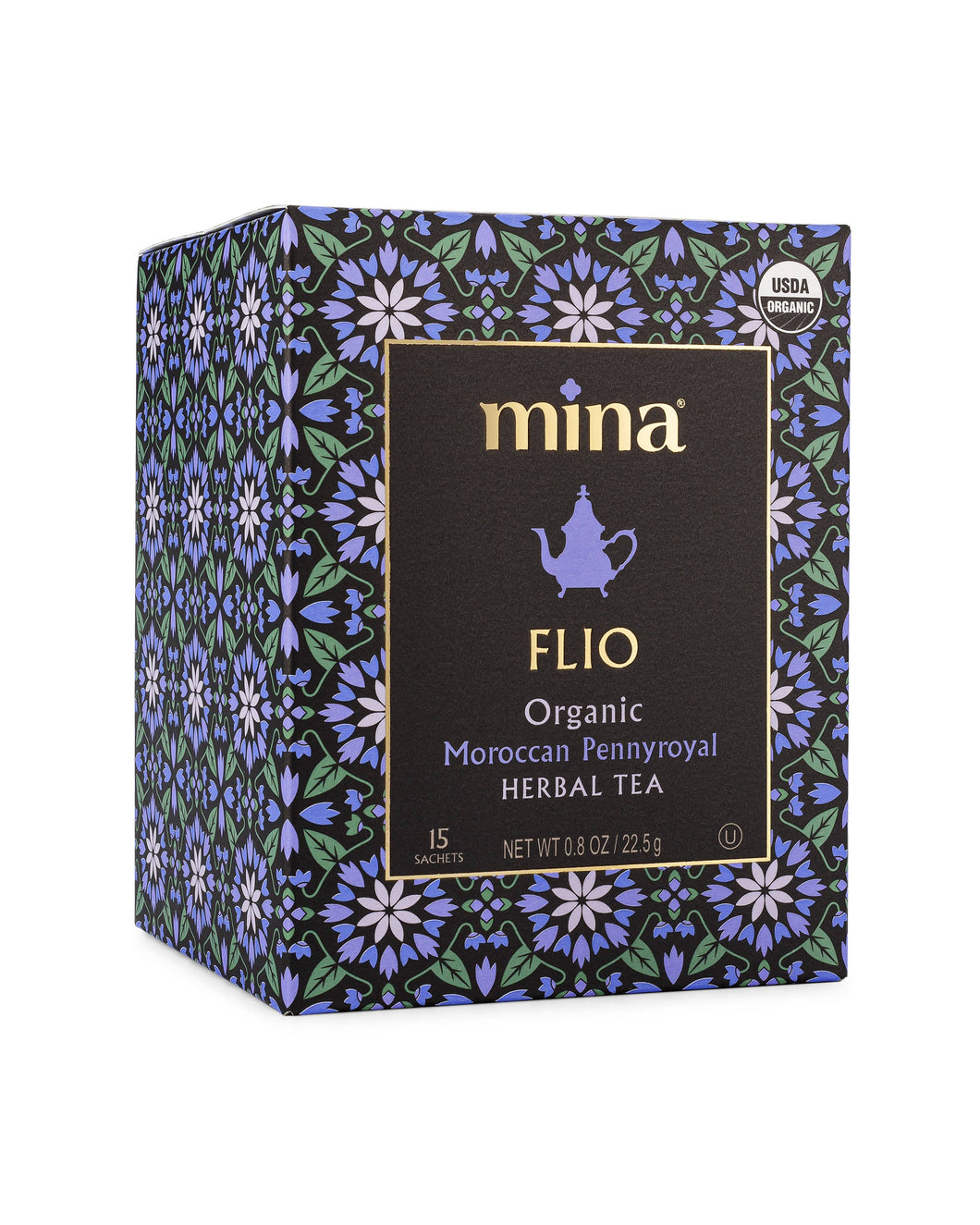 Mina - 15ct Flio Organic Moroccan Pennyroyal Herbal Tea