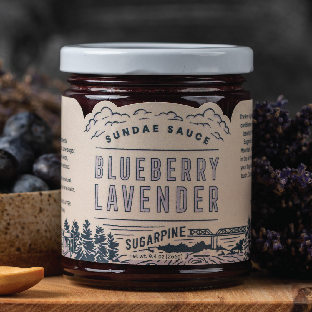 Sugarpine Drive-In - Blueberry Lavender Sundae Sauce