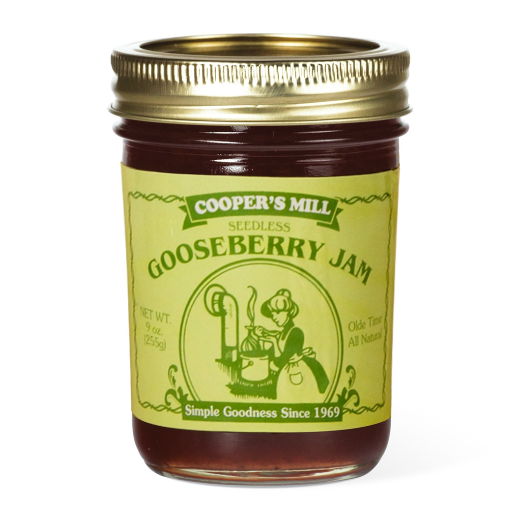 Coopers Mill - Gooseberry Jam (Seedless) - Half Pint