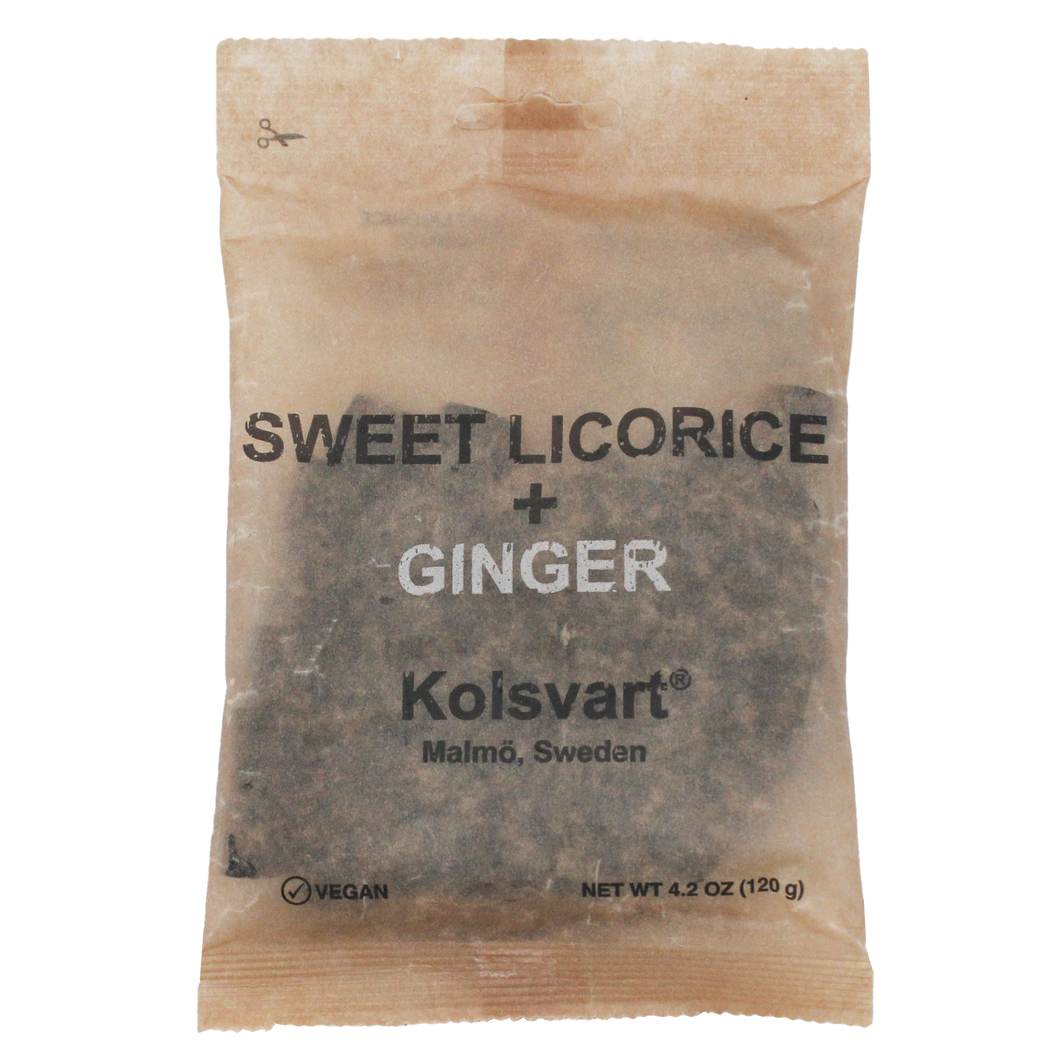 M5 Corporation - Sweet and Ginger Swedish Licorice - 4.2oz (120gm)