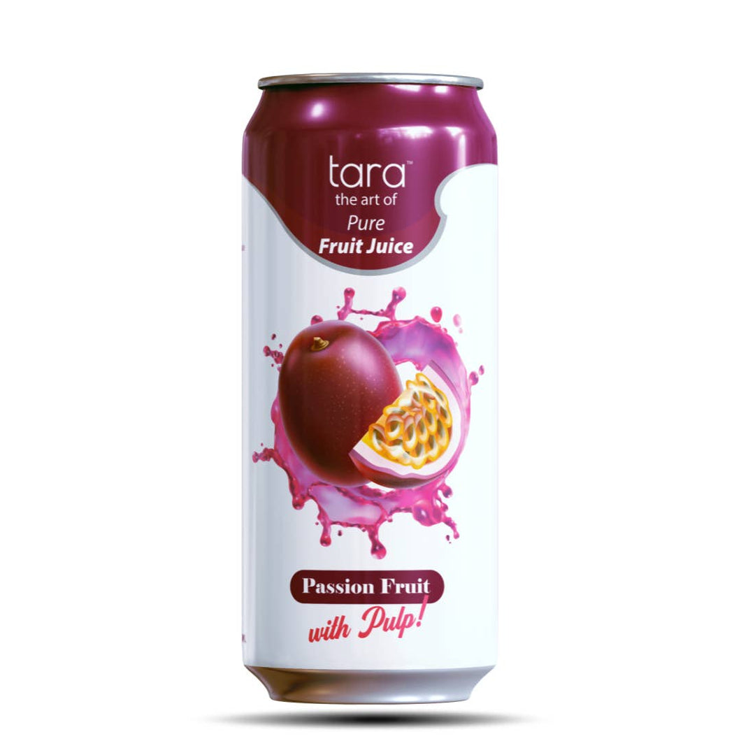 Tara Pure PassionFruit Juice, With Pulp,16.9 fl.oz