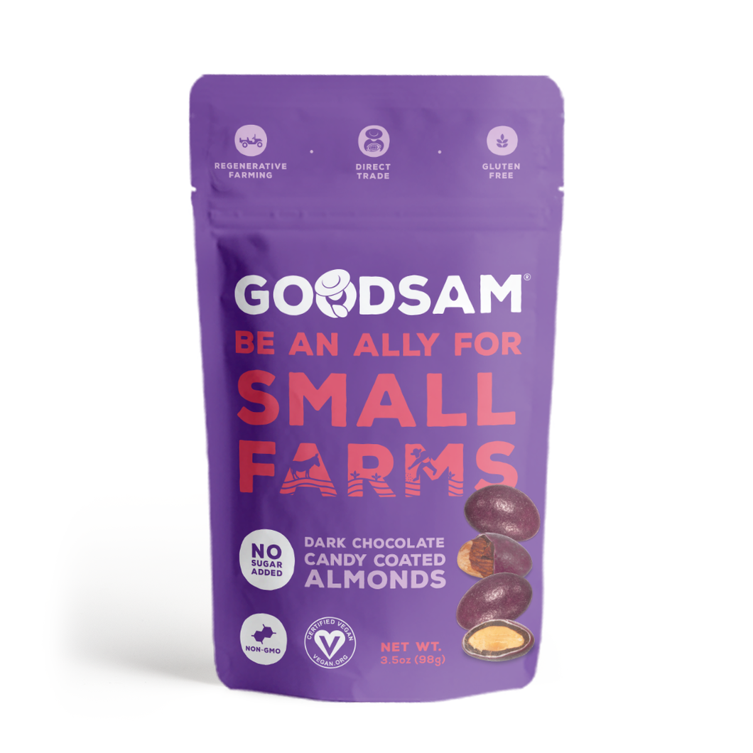 GoodSam Foods - GoodSam Candy Coated Almonds, 98g
