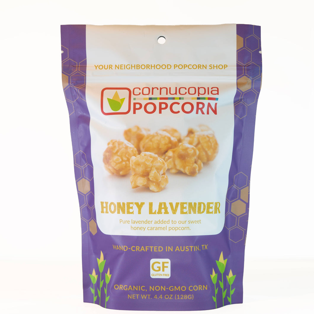Cornucopia Popcorn -Honey-Lavender Signature Bag