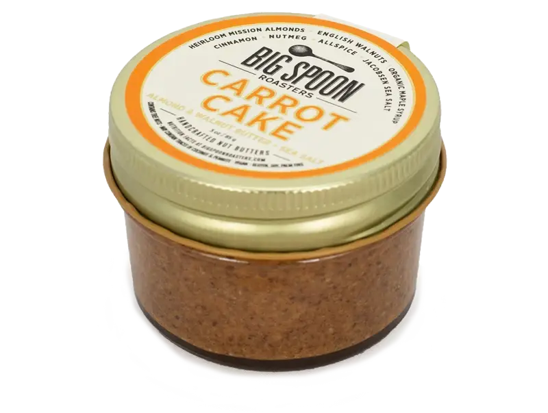 Big Spoon Roasters - Carrot Cake Almond & Walnut Butter: 3oz Jar