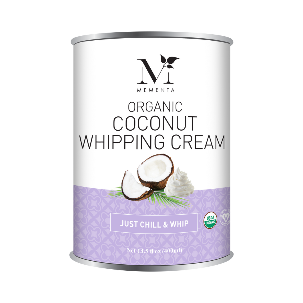 Mementa Organic Coconut Whipping Cream