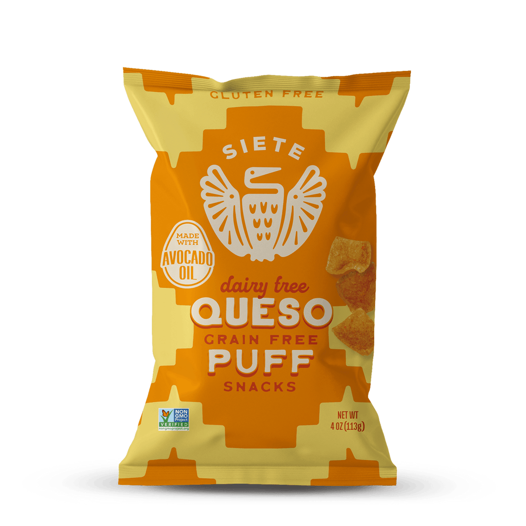 Siete Foods - Queso Grain Free Puff Snack
