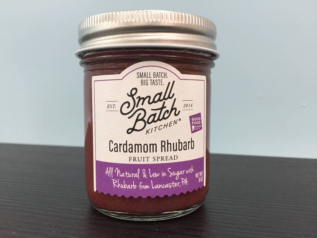 Small Batch Kitchen - Cardamom Rhubarb Fruit Spread