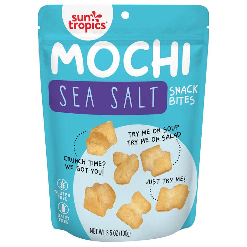 Sun Tropics - Sun Tropics Mochi Snack Bites - Sea Salt, 12 - 3.5 oz