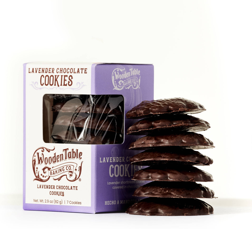 Wooden Table Baking Co. - Lavender Chocolate Cookies