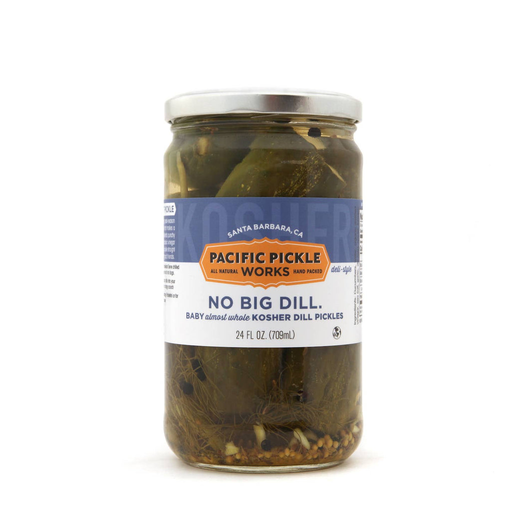 Pacific Pickle Works - No Big Dill. Kosher Baby Dill Pickles - NEW!