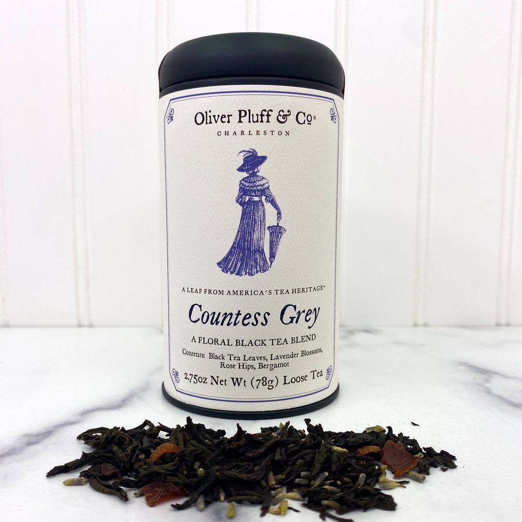 Oliver Pluff & Company - Countess Grey Tea - Loose Tea in Signature Tea Tin