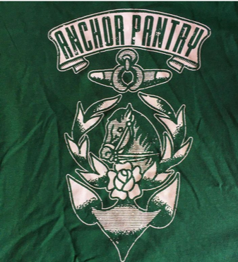 Anchor Pantry Logo T-shirt GREEN