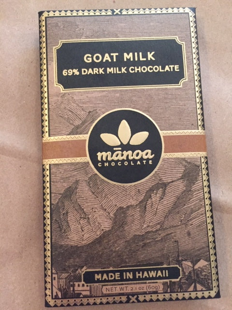Manoa Goat Milk Dark Bar 69%