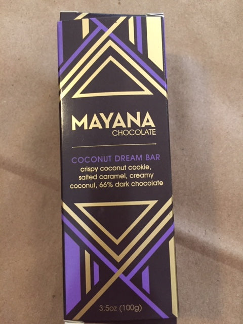 Mayana Chocolate - Coconut Dream Bar