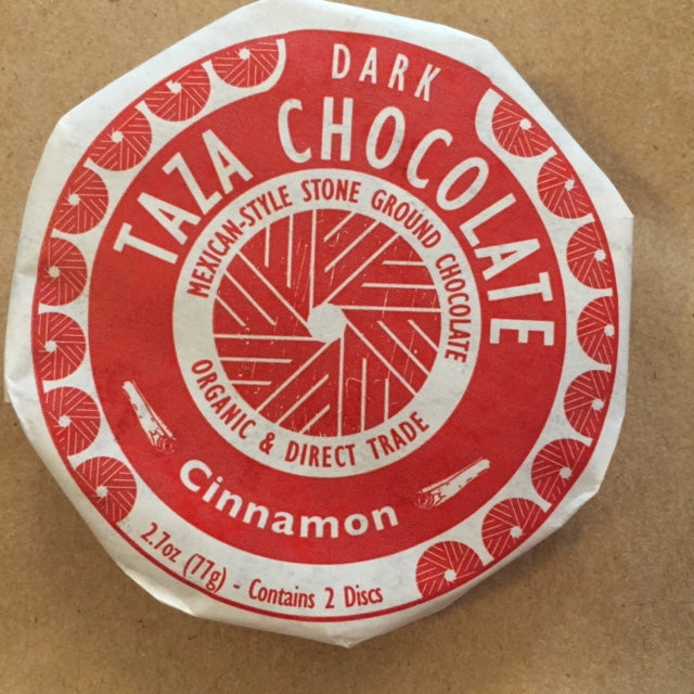 Taza Chocolate cinnamon Mexican Disc 50%