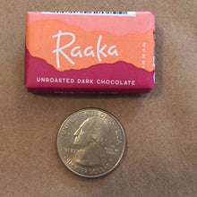 Load image into Gallery viewer, Raaka Chocolate - 71% Pink Sea Salt Mini Chocolate Bars
