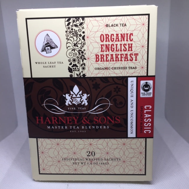 Harney & Sons ORGANIC English Breakfast Tea 46gr