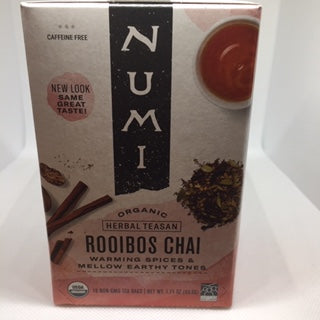 Numi Organic Rooibos Chai OR PLAIN Rooibos Tea