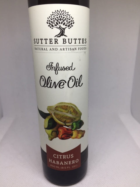 Sutter Buttes Citrus Habanero Oil 250 ml