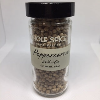 Whole Spice White peppercorns