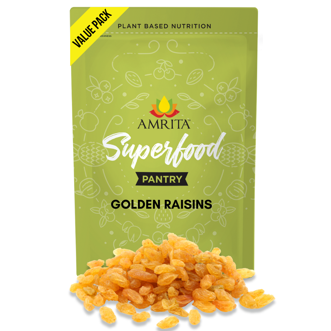 Amrita Health Foods - Golden Raisins 1Lb