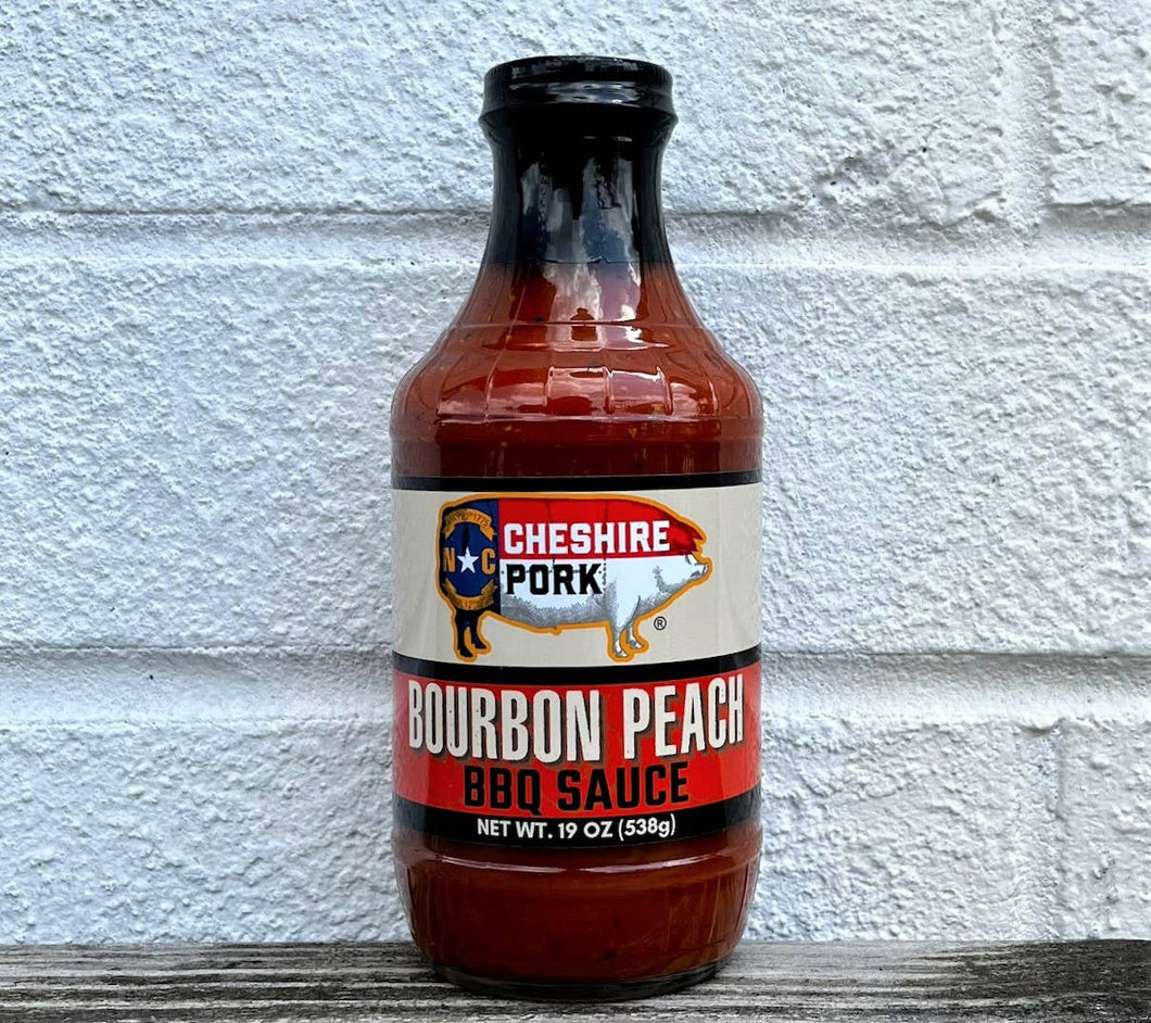 Cheshire Pork - Bourbon Peach BBQ Sauce
