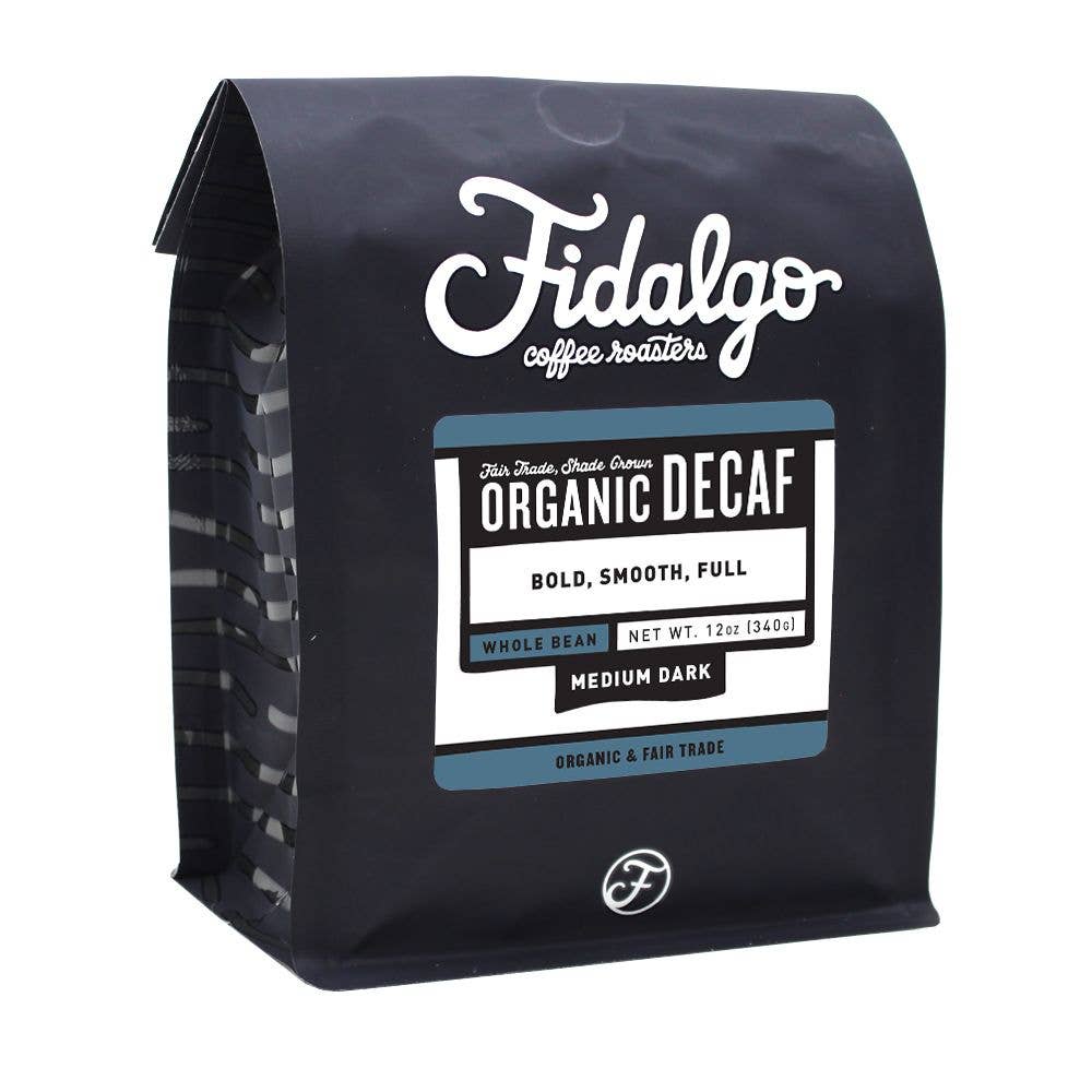 Fidalgo Coffee Roasters 12oz Organic Decaf