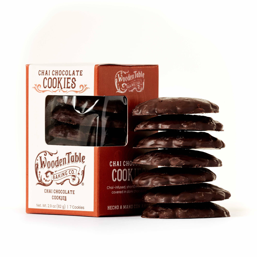 Wooden Table Baking Co. - Chai Chocolate Cookies