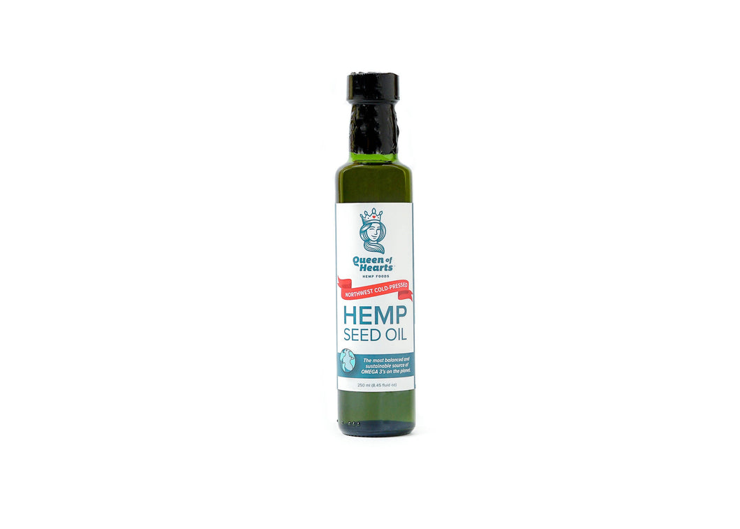 Queen of Hearts - Cold-pressed Extra Virgin Hemp Seed Oil