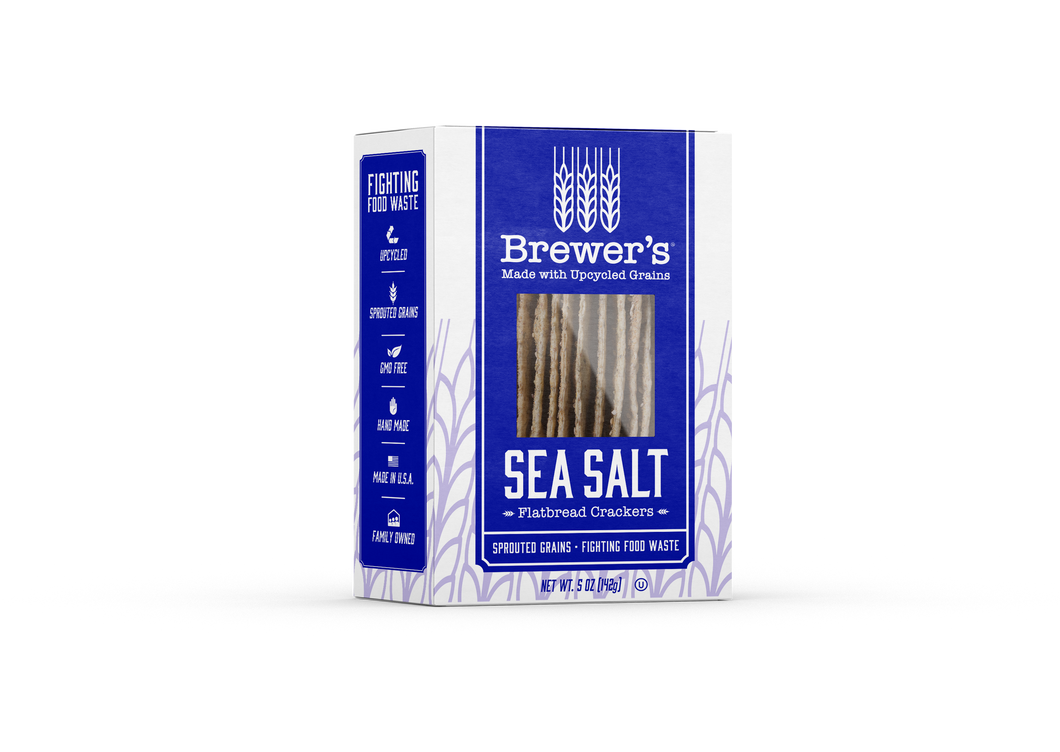Brewer's Foods - Sea Salt OR Everything Flatbreads