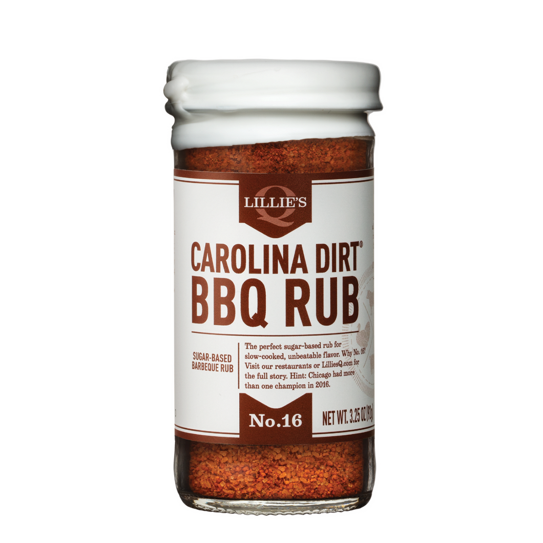 Lillie's Q - Carolina Dirt BBQ Rub 3.25 oz