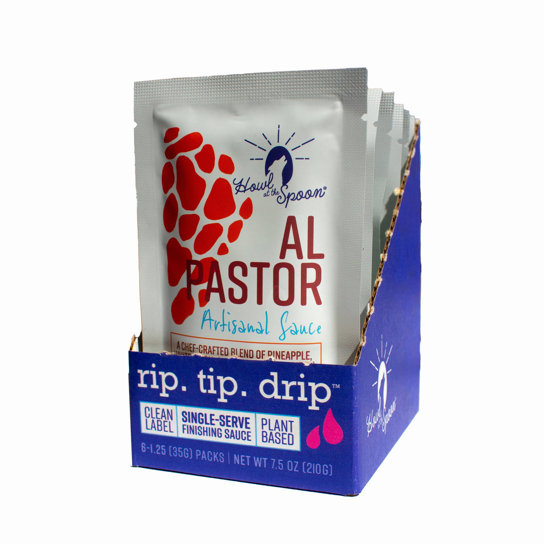 Al Pastor Sauce, Single-Serve Healthy Flavor, Case of 6