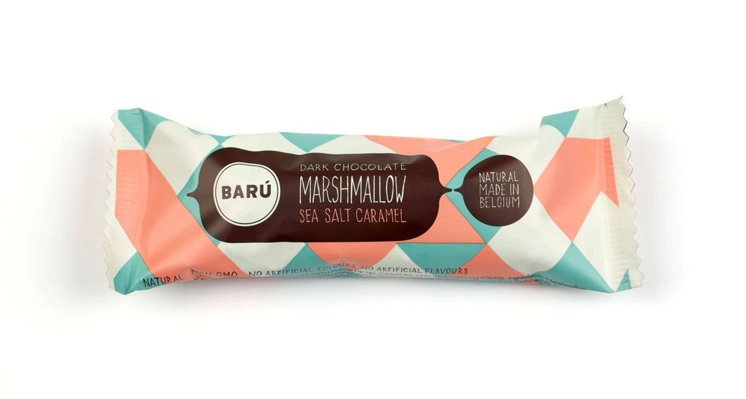 Baru Dark Chocolate Marshmallow Bar W/ Nutty Sea Salt Caramel
