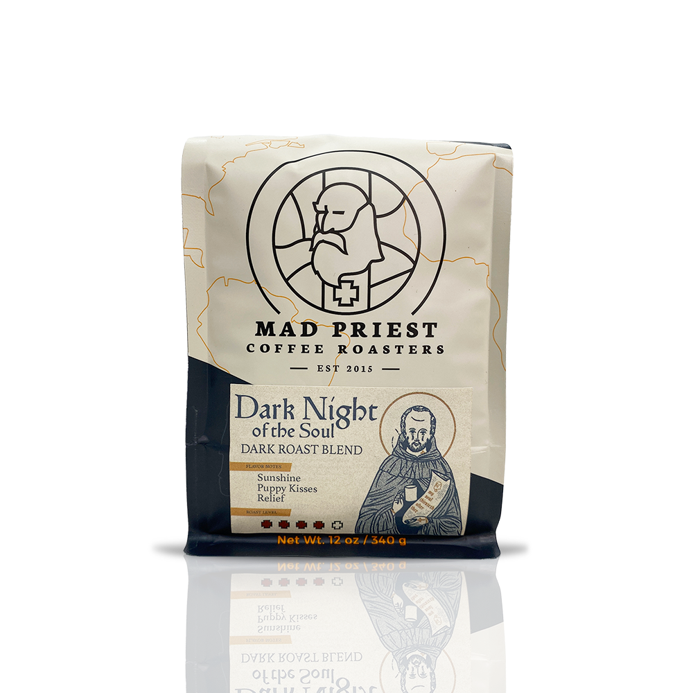 Mad Priest Coffee Roasters - Dark Night of the Soul Dark Roast Blend - 12oz