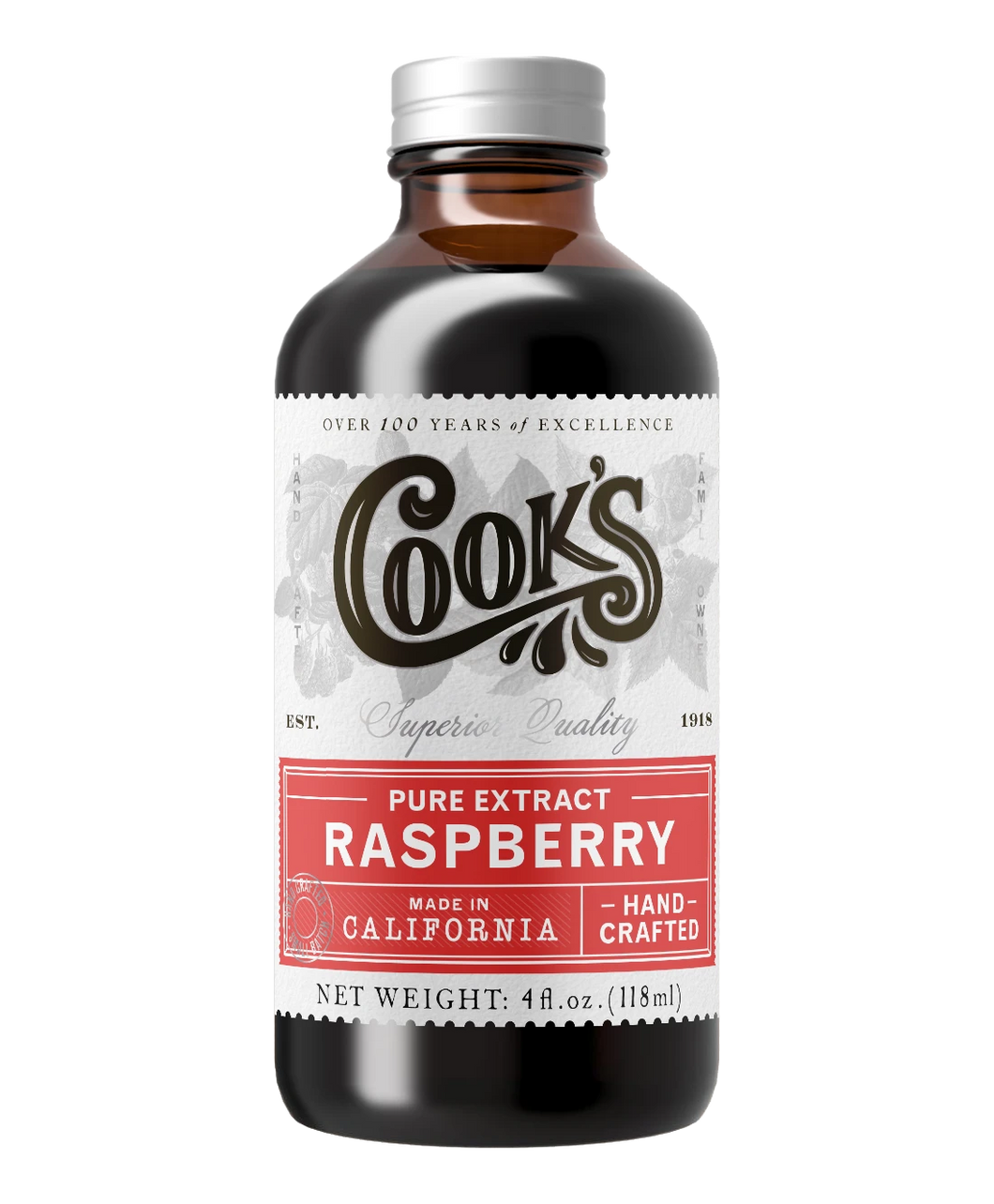 Cook Flavoring Company - Pure Red Raspberry Extract