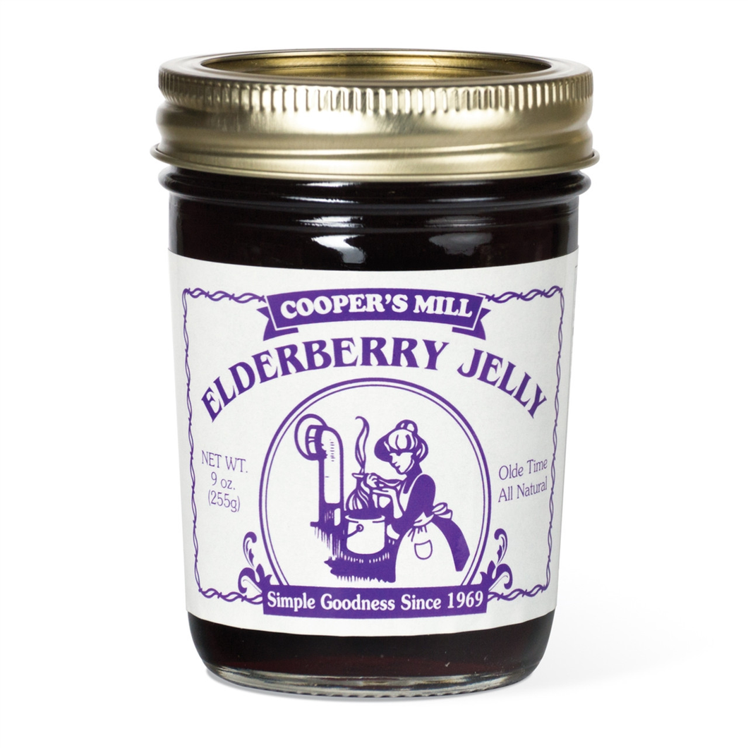 Cooper's Mill - Elderberry Jelly - Half Pint